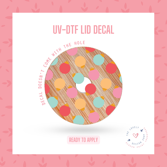 Bright Baubles - UV DTF Lid Decal - Oct 21