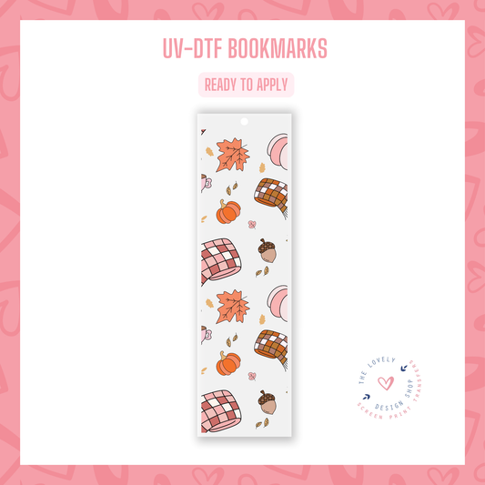 Autumn - UV DTF Bookmark Decal - Nov 12