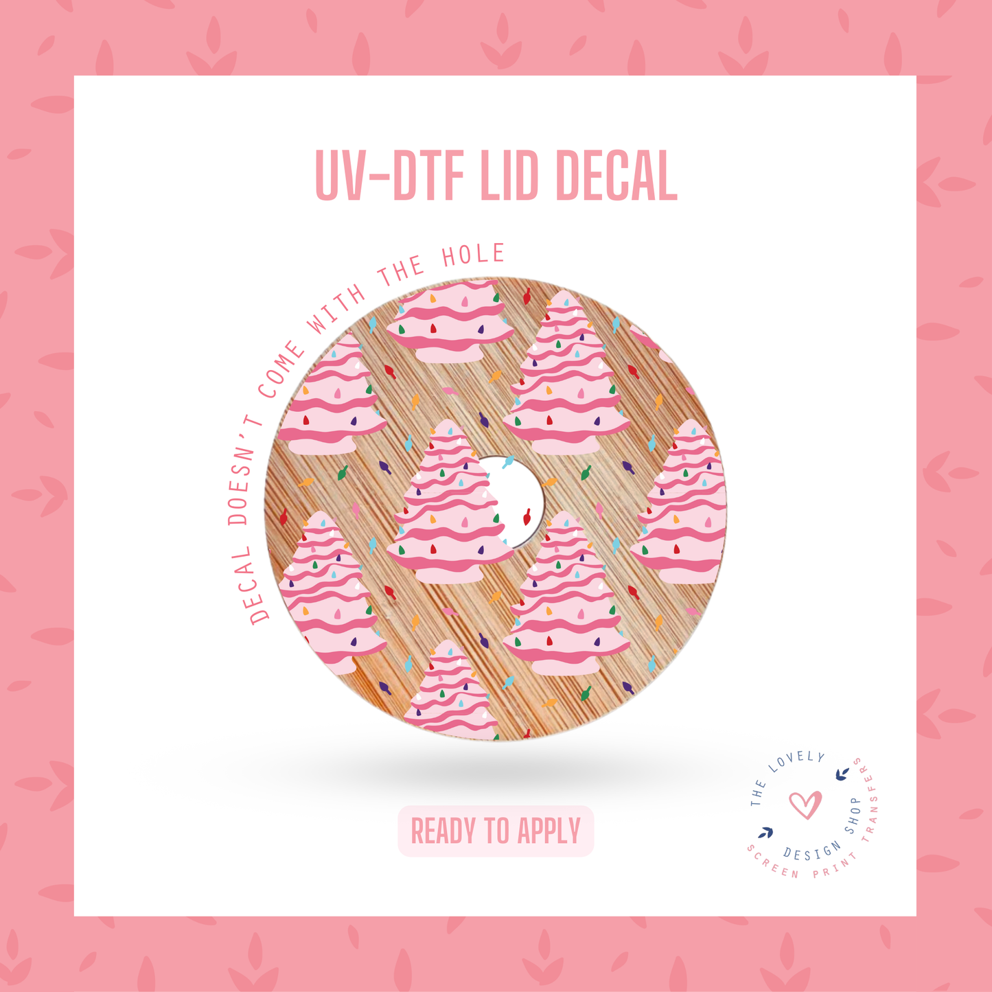 Ceramic Tree - UV DTF Lid Decal - Oct 28