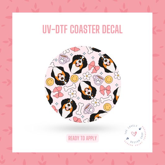 Bernese Mountain - UV DTF Coaster Decal - Nov 4