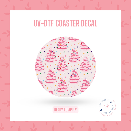 Ceramic Tree - UV DTF Coaster Decal - Oct 28