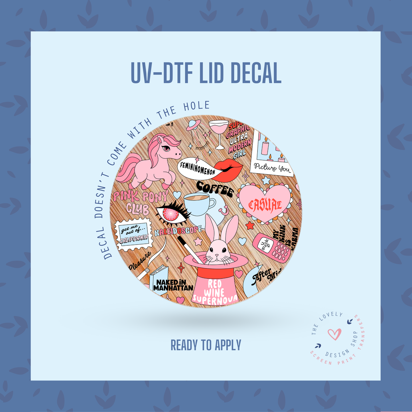 Trafoamp - UV DTF Lid Decal - Sep 3