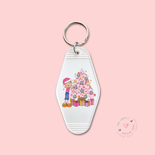 Liz Christmas -  Keychain UV DTF Decal - Sep 9