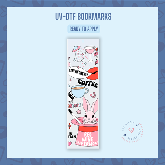 Trafoamp - UV DTF Bookmark Decal - Sep 3