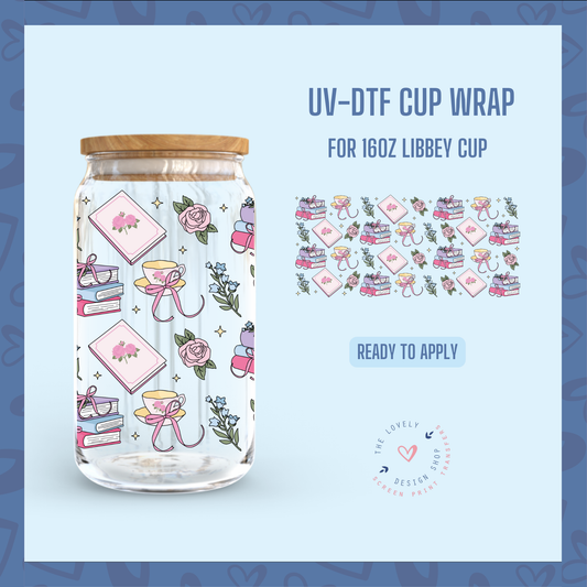 Romantasy - UV DTF 16 oz Libbey Cup Wrap - Nov 18