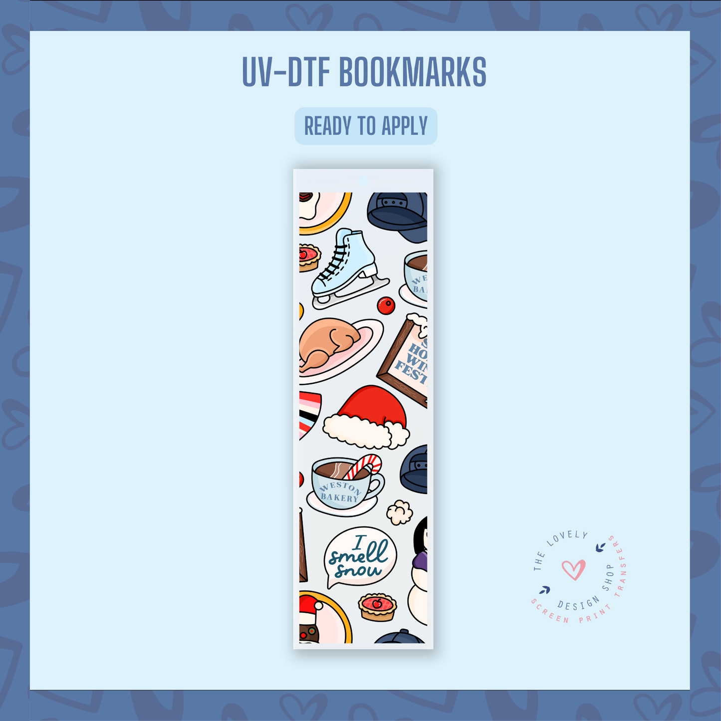 GG Show Winter - UV DTF Bookmark Decal - Nov 12