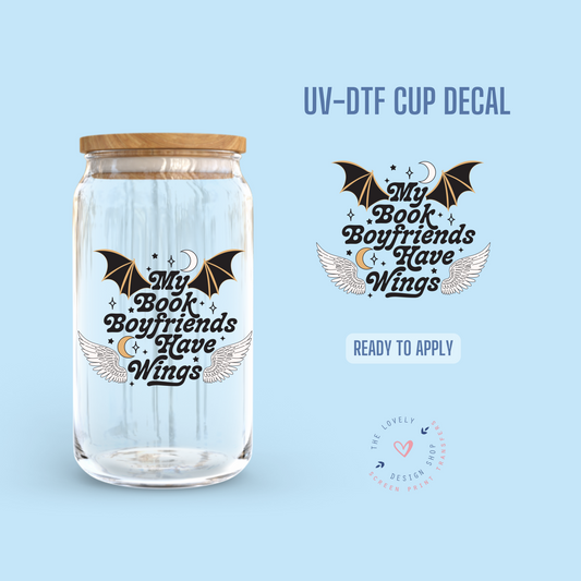 Wings - UV DTF Cup Decal (Ready to Ship) Apr 22