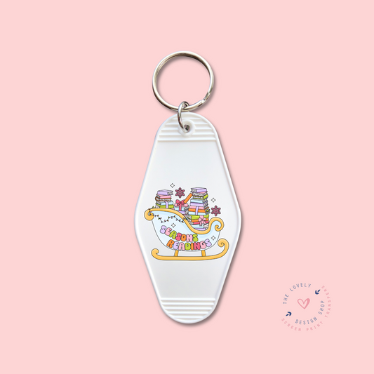 Seasons Readings -  Keychain UV DTF Decal - Sep 9