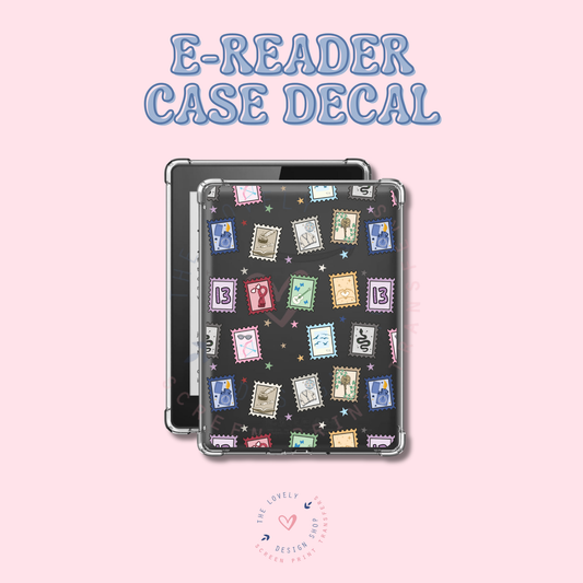 Eras Stamps - UV DTF E-Reader Decal