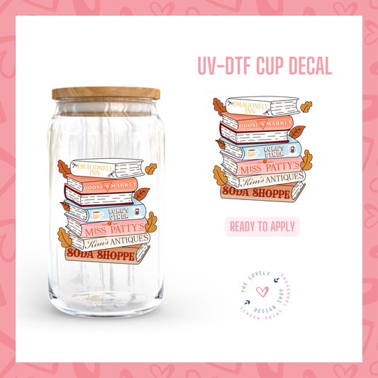 Girls Show Fall Books - UV DTF Cup Decal - Aug 19