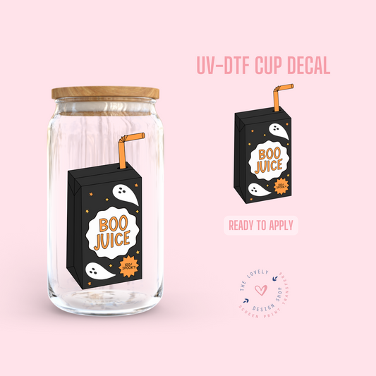 Boo Juice Box - UV DTF Cup Decal - Sep 3