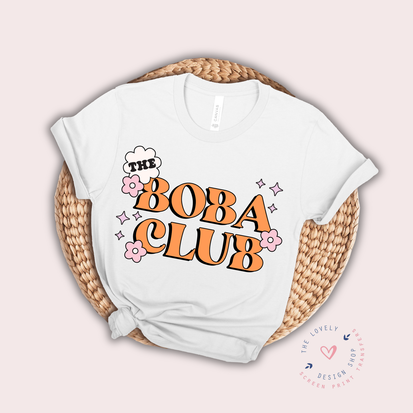 The Boba Club - FULL COLOR DTF TRANSFER - Oct 5th