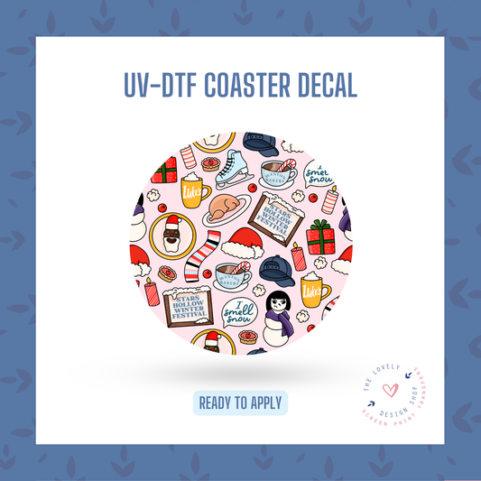 GG Show Winter - UV DTF Coaster Decal - Nov 12