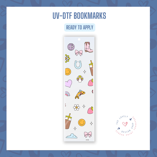 Iconic - UV DTF Bookmark Decal - Sep 9