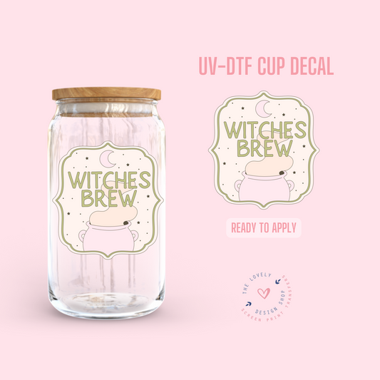 Witches Brew - UV DTF Cup Decal - Aug 26