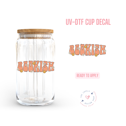 Bookish - UV DTF Cup Decal (Ready to Ship) May 28