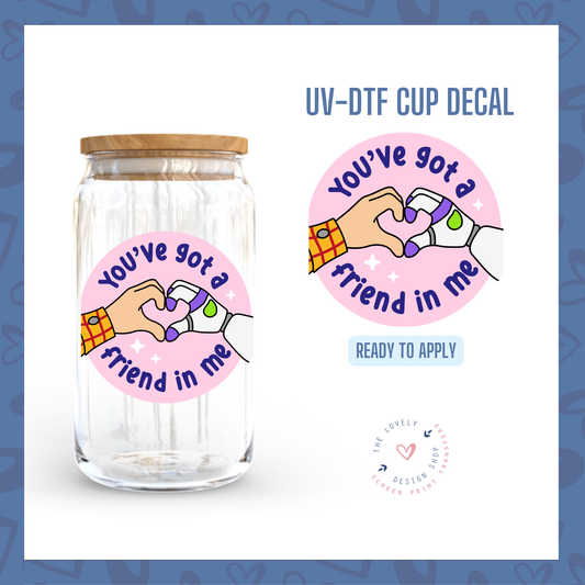 Buddies - UV DTF Cup Decal - Jul 15