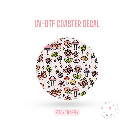 Magical Fields - UV DTF Coaster Decal (Ready to Ship) May 13