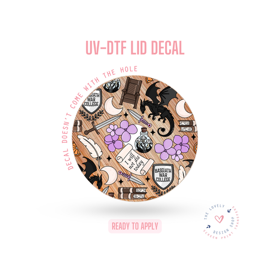 4W - UV DTF Lid Decal - Dec 2