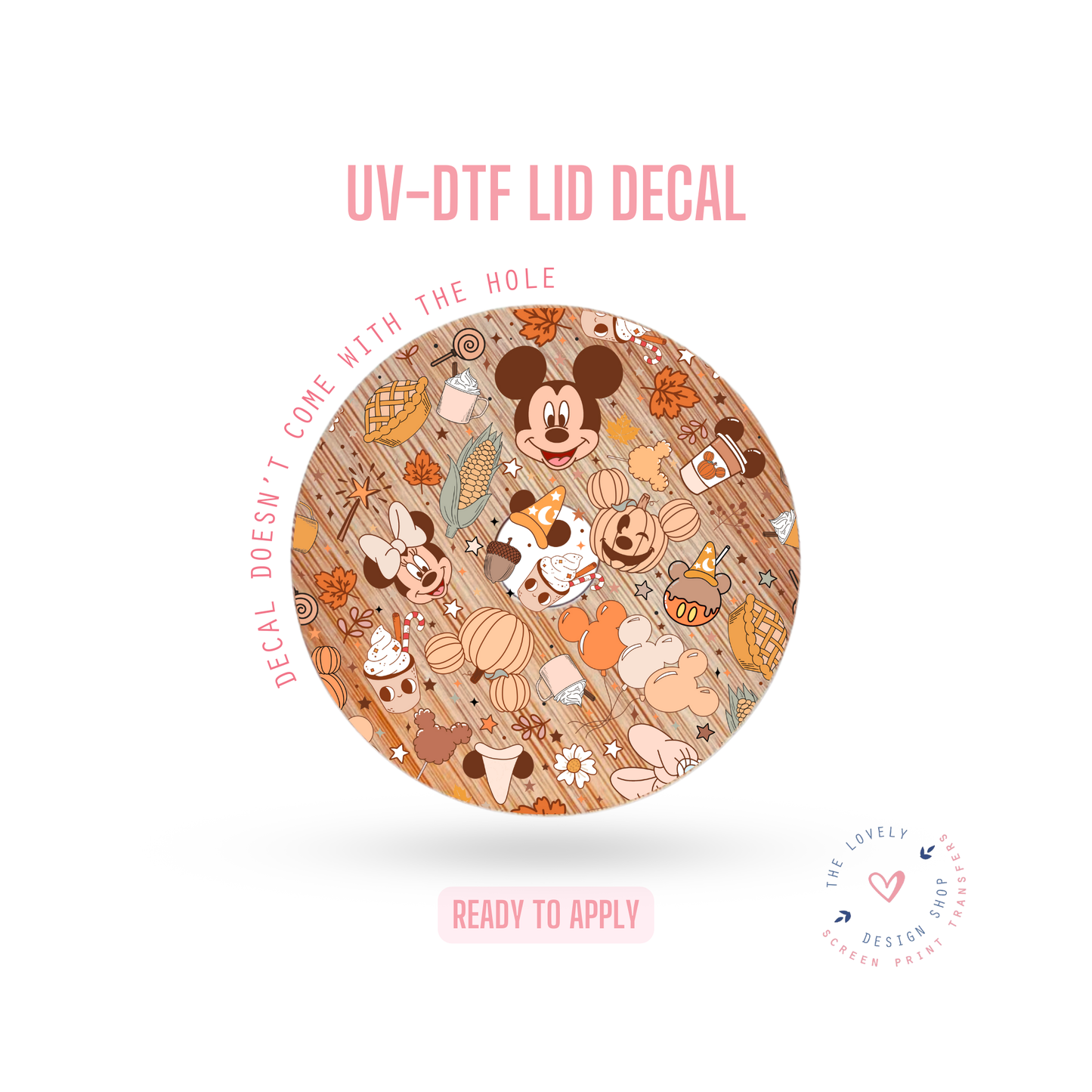 Magical Fall - UV DTF Lid Decal - Sep 3