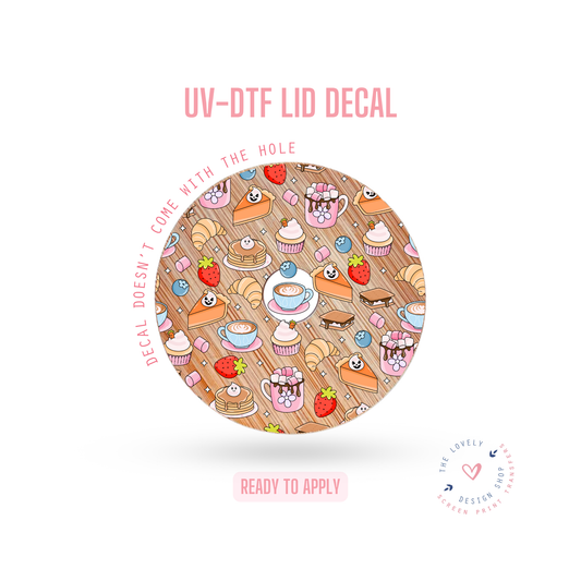 Comfort Food - UV DTF Lid Decal - Nov 4