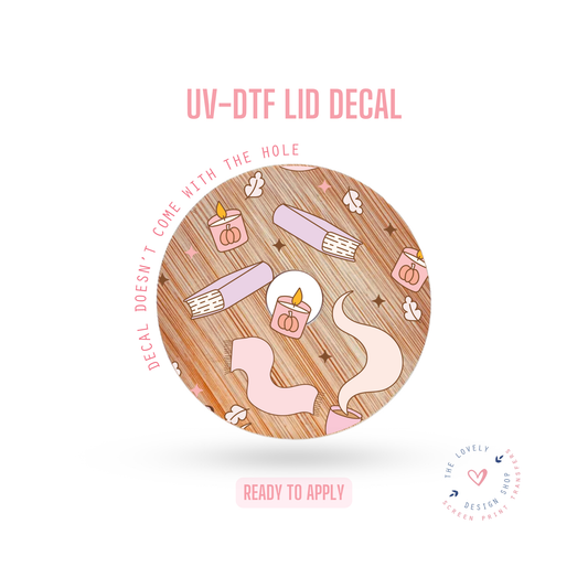 Cozy Readers Club - UV DTF Lid Decal (Ready to Ship) Jul 1