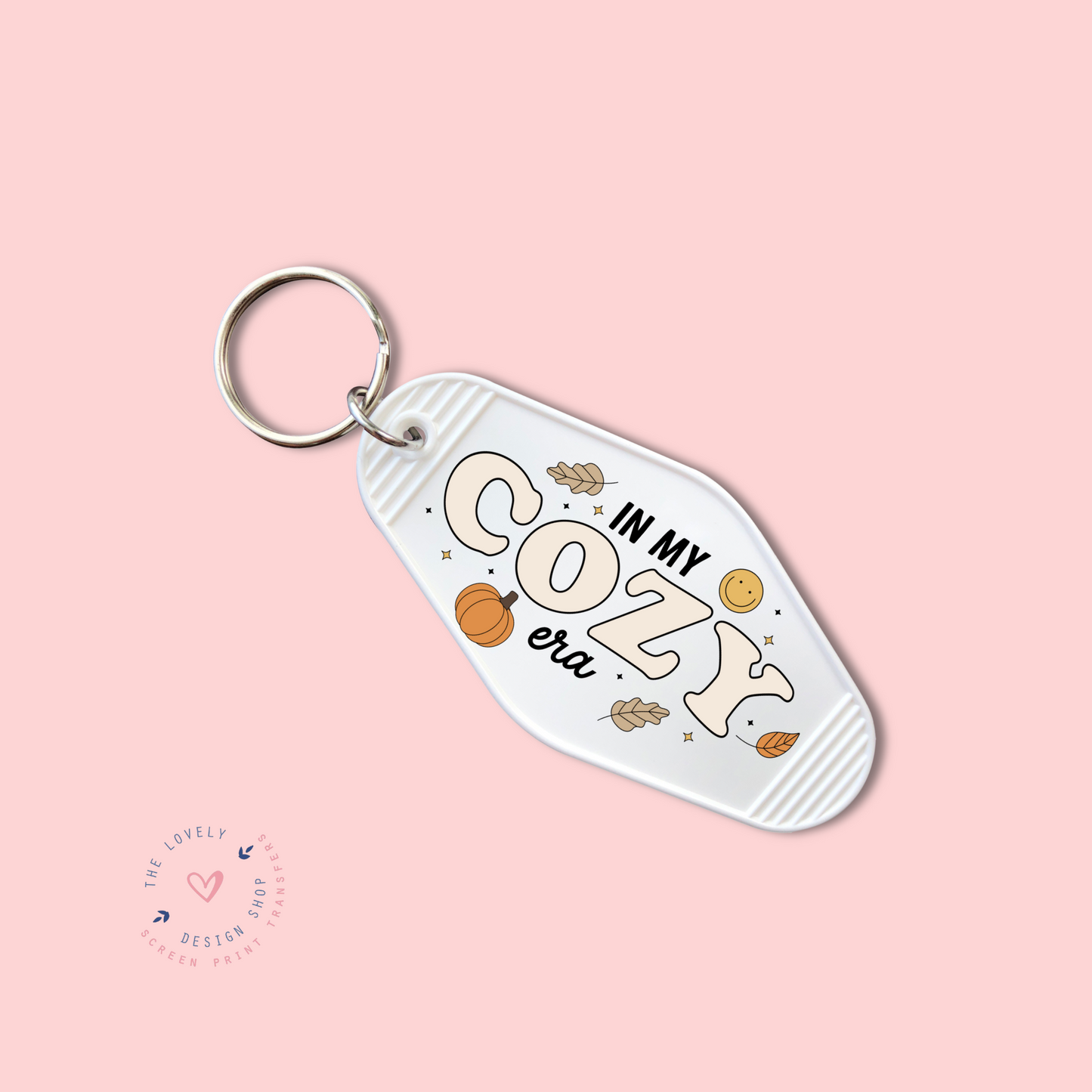 In My Cozy Era -  Keychain UV DTF Decal - Sep 3