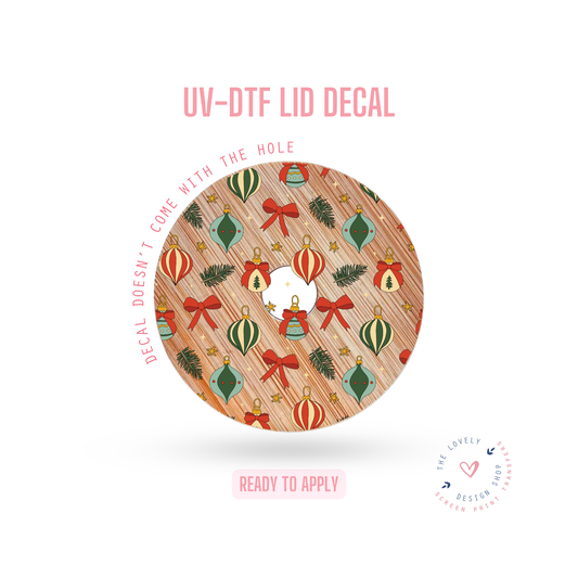 Vintage Sparkle - UV DTF Lid Decal - Nov 12