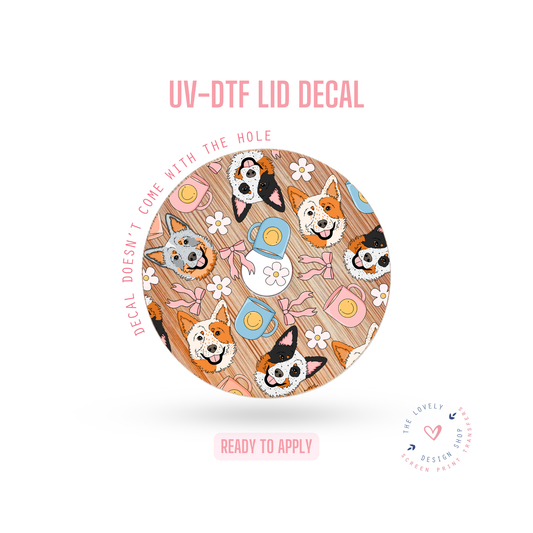 Heeler - UV DTF Lid Decal (Ready to Ship) Jun 3