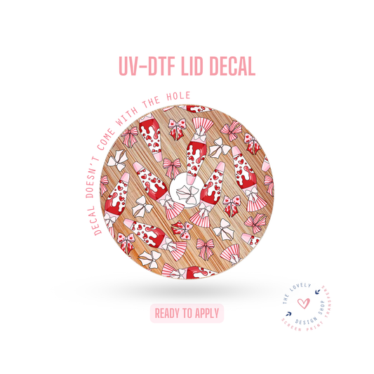 Heart Lave Lamp - UV DTF Lid Decal - Jan 6