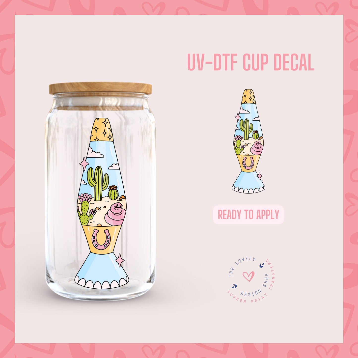 Desert Dreamer - UV DTF Cup Decal - Sep 3