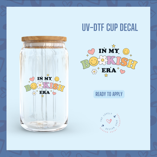 In My Bookish Era - UV DTF Cup Decal - Aug 12