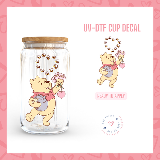 Love Bear - UV DTF Cup Decal - Dec 9