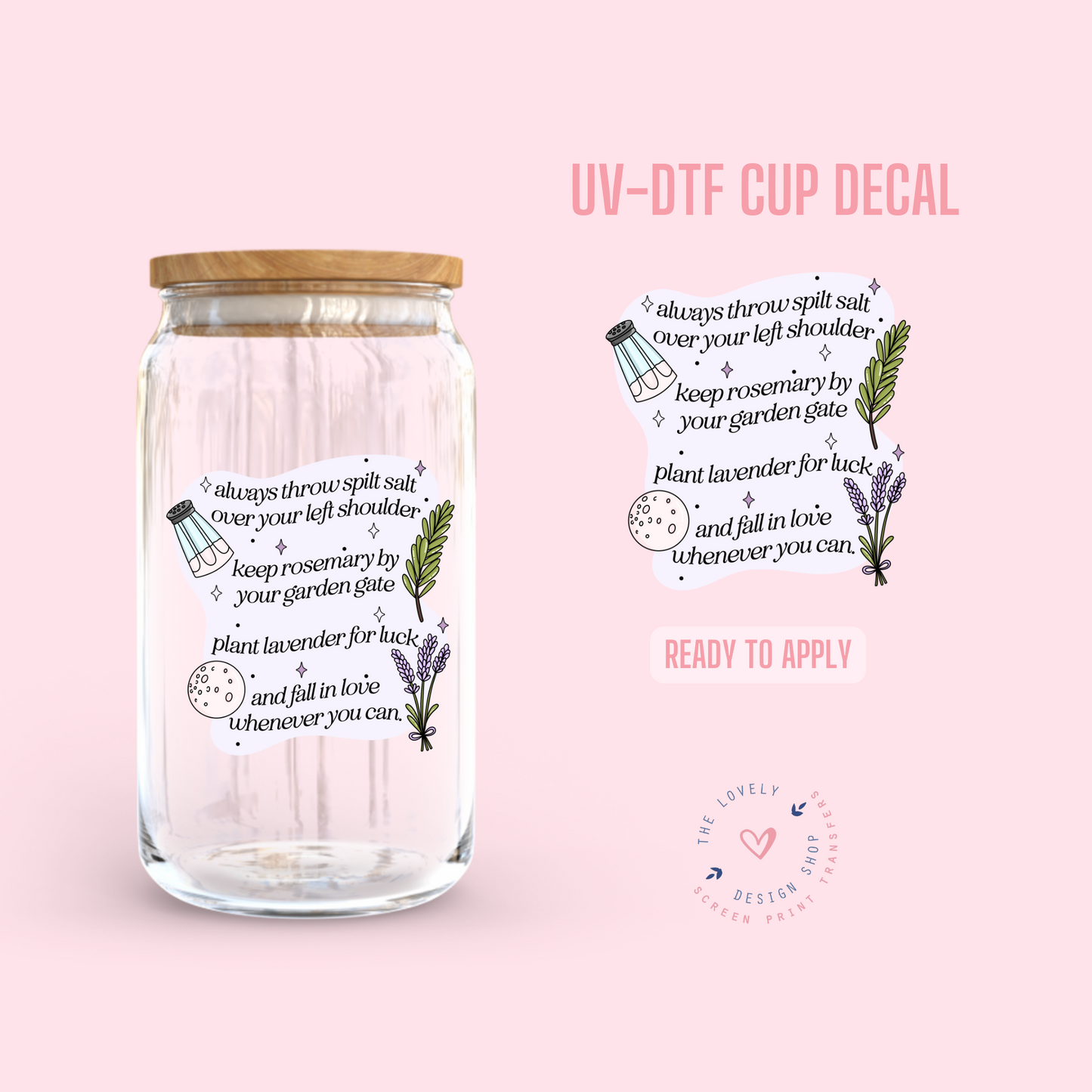 Practical - UV DTF Cup Decal - Sep 3