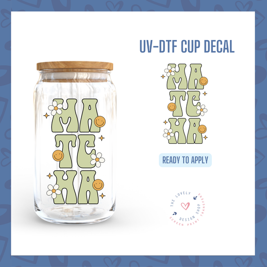 Matcha - UV DTF Cup Decal - Jul 15