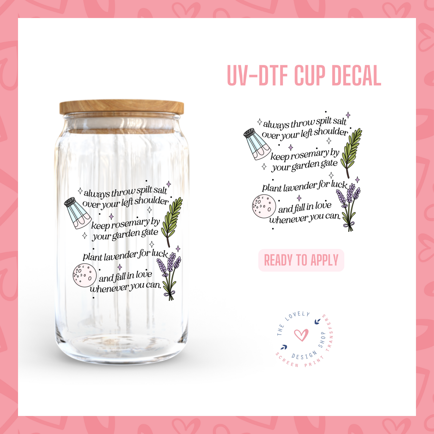 Practical - UV DTF Cup Decal - Sep 3