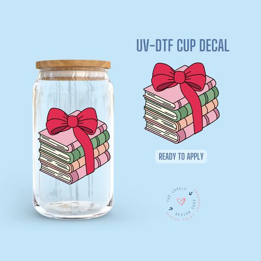 Wrapped Up Books - UV DTF Cup Decal - Oct 28