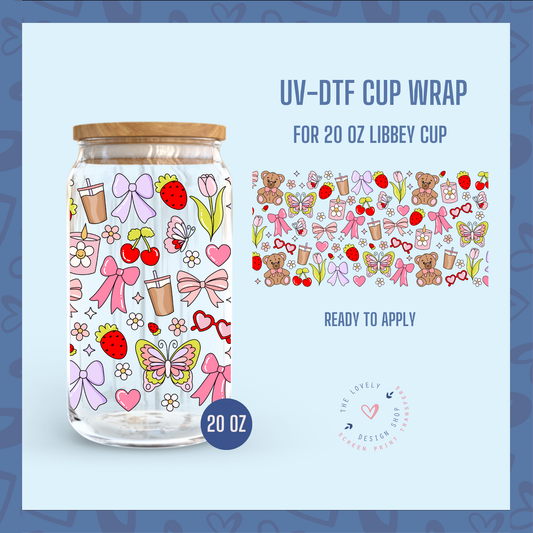 Moments - UV DTF 20 oz Libbey Cup Wrap - Jan 6