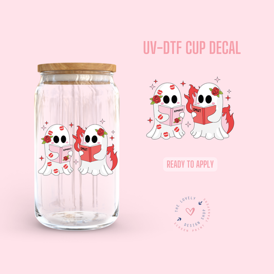 Romance Smut Ghosts - UV DTF Cup Decal - Nov 18