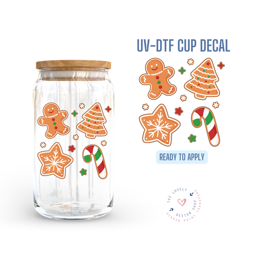 Ginger Cookies - UV DTF Cup Decal - Sep 30