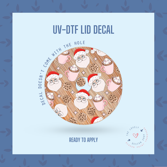 Santa Sweets - UV DTF Lid Decal - Nov 12