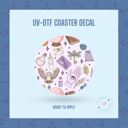 Magic - UV DTF Coaster Decal - Aug 26