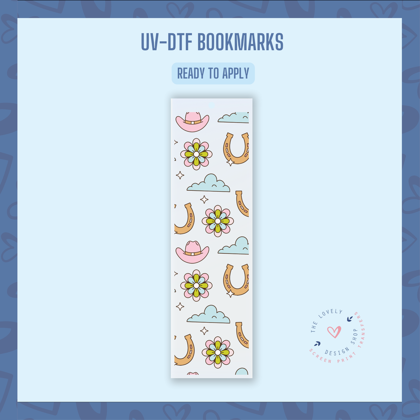 Create Your Own Luck - UV DTF Bookmark Decal - Jul 15