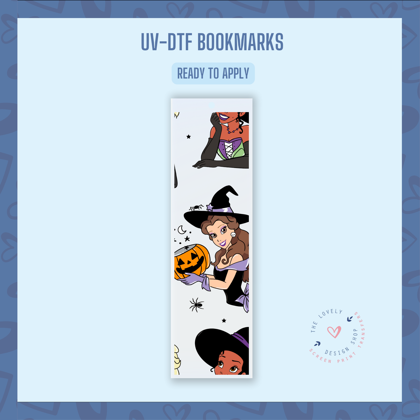 Magical Girl Witches - UV DTF Bookmark Decal - Sep 3