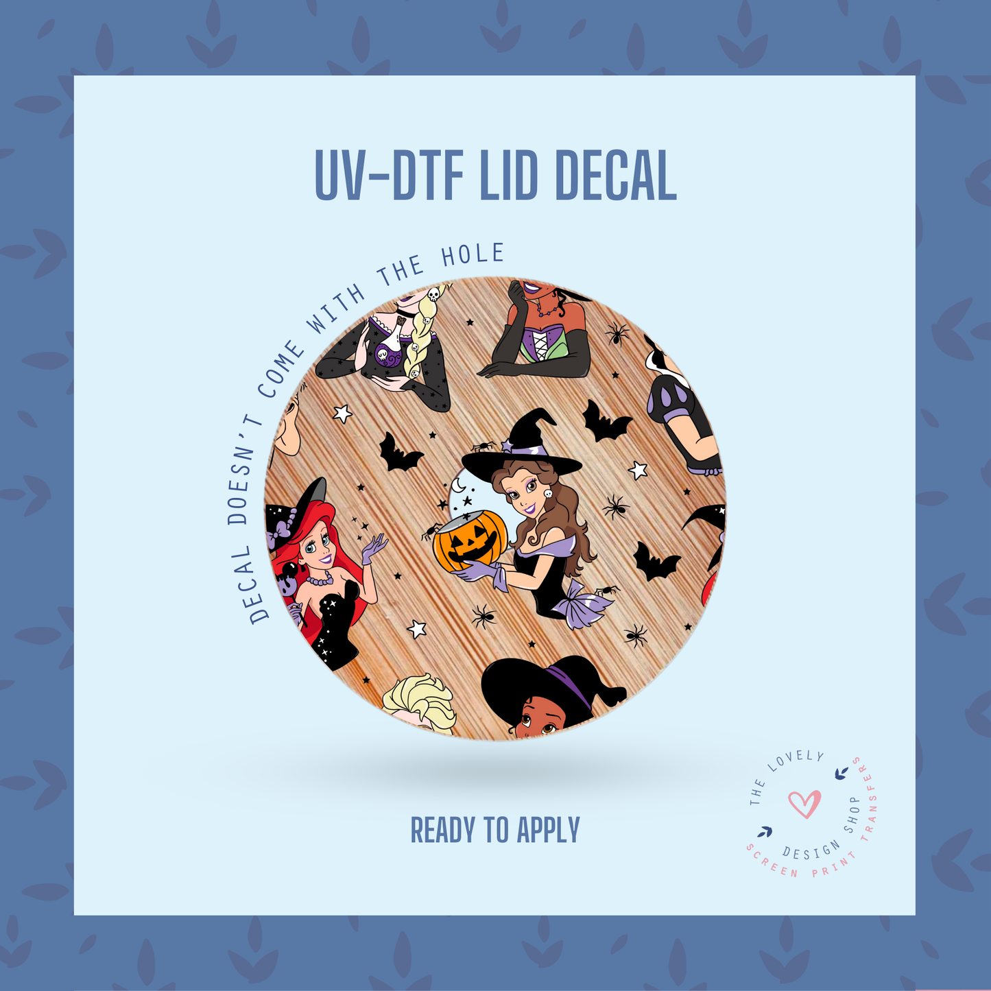 Magical Girl Witches - UV DTF Lid Decal - Sep 3