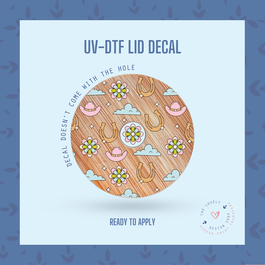 Create Your Own Luck - UV DTF Lid Decal - Jul 15