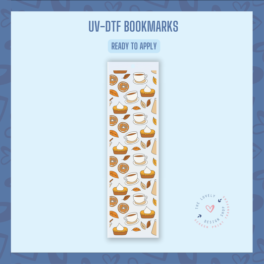 Pumpkin Spice Season - UV DTF Bookmark Decal - Sep 9