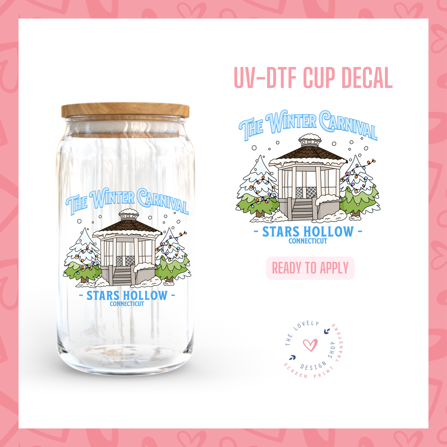 Winter Carnival - UV DTF Cup Decal - Nov 4