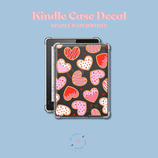 Valentine Sugar Cookies - UV DTF Kindle Decal