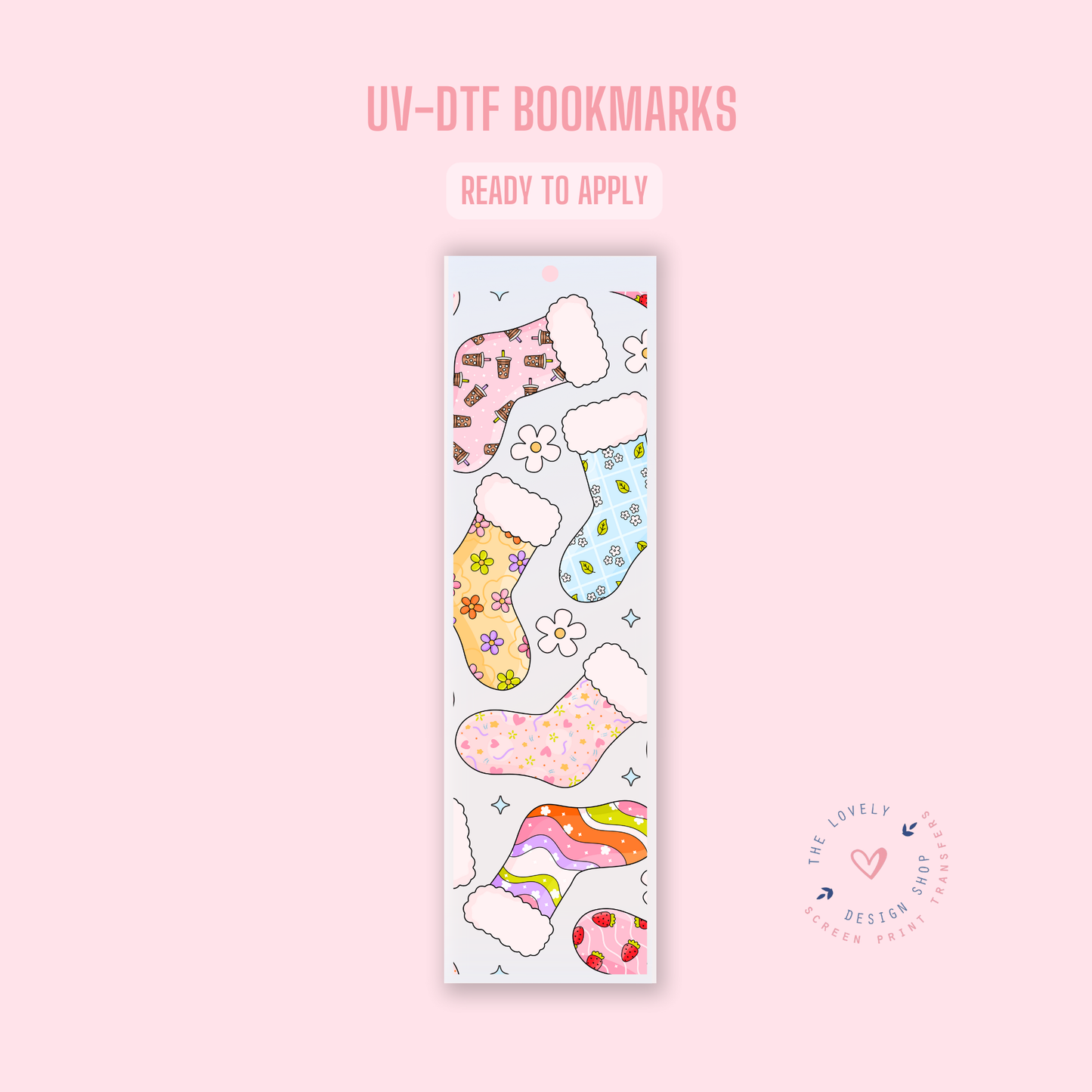 Stockings - UV DTF Bookmark Decal - Nov 18